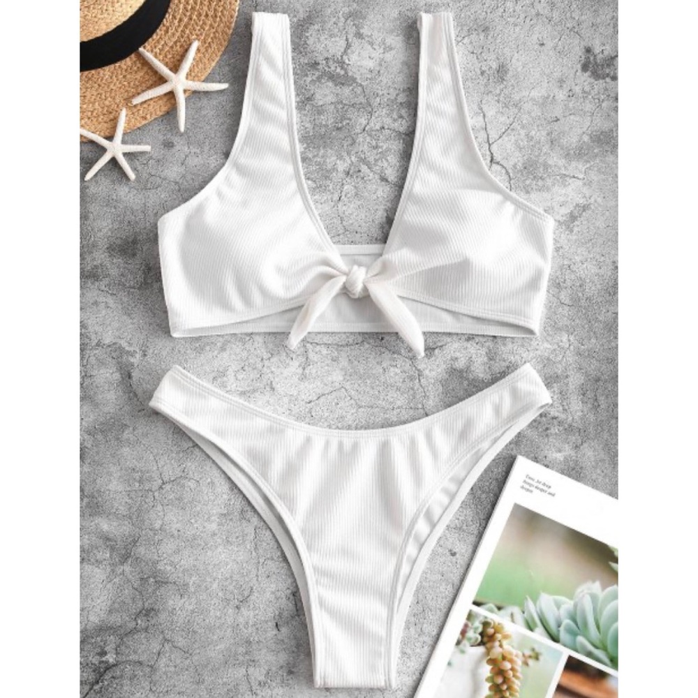 Zaful White Bikini
